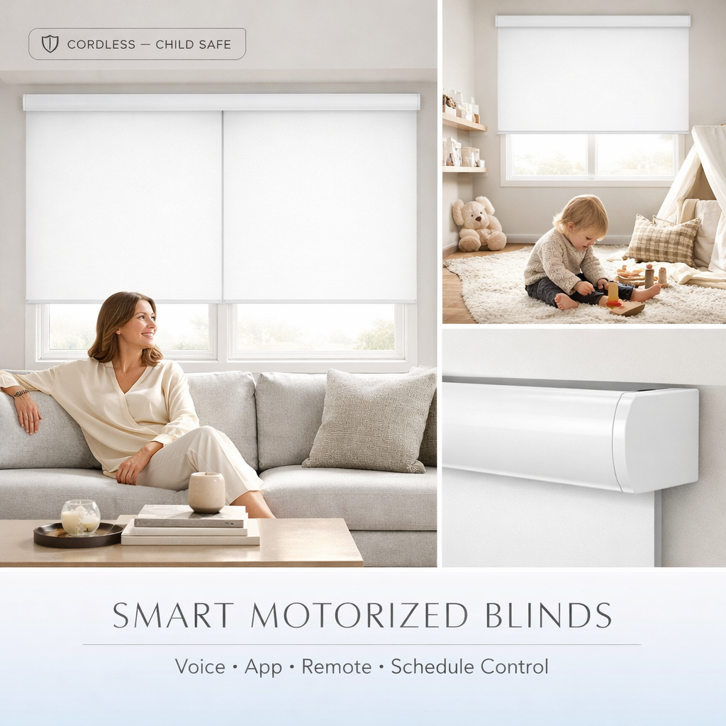 BLINDS100 – Custom Smart Motorized Blinds