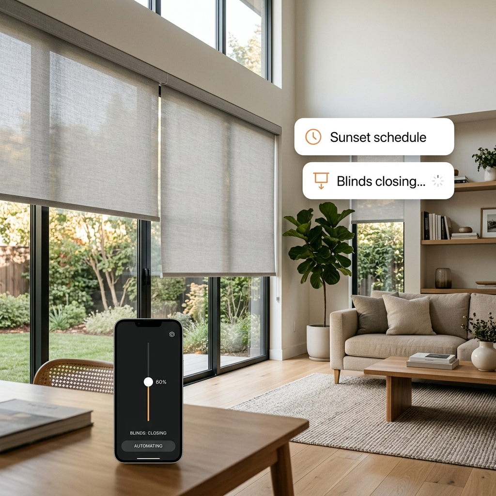 BLINDS100 – Custom Smart Motorized Blinds